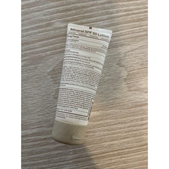 NEW! Sun Bum‎ Baby Mineral Sunscreen Lotion Broad Spectrum SPF 50 3oz Sealed - Picture 2 of 2
